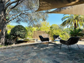La Tranquille - rez de villa - jardin & plage